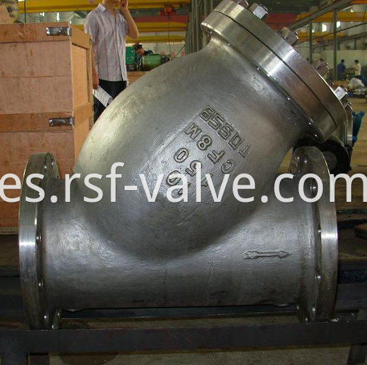 Cast Steel Y Strainer 1